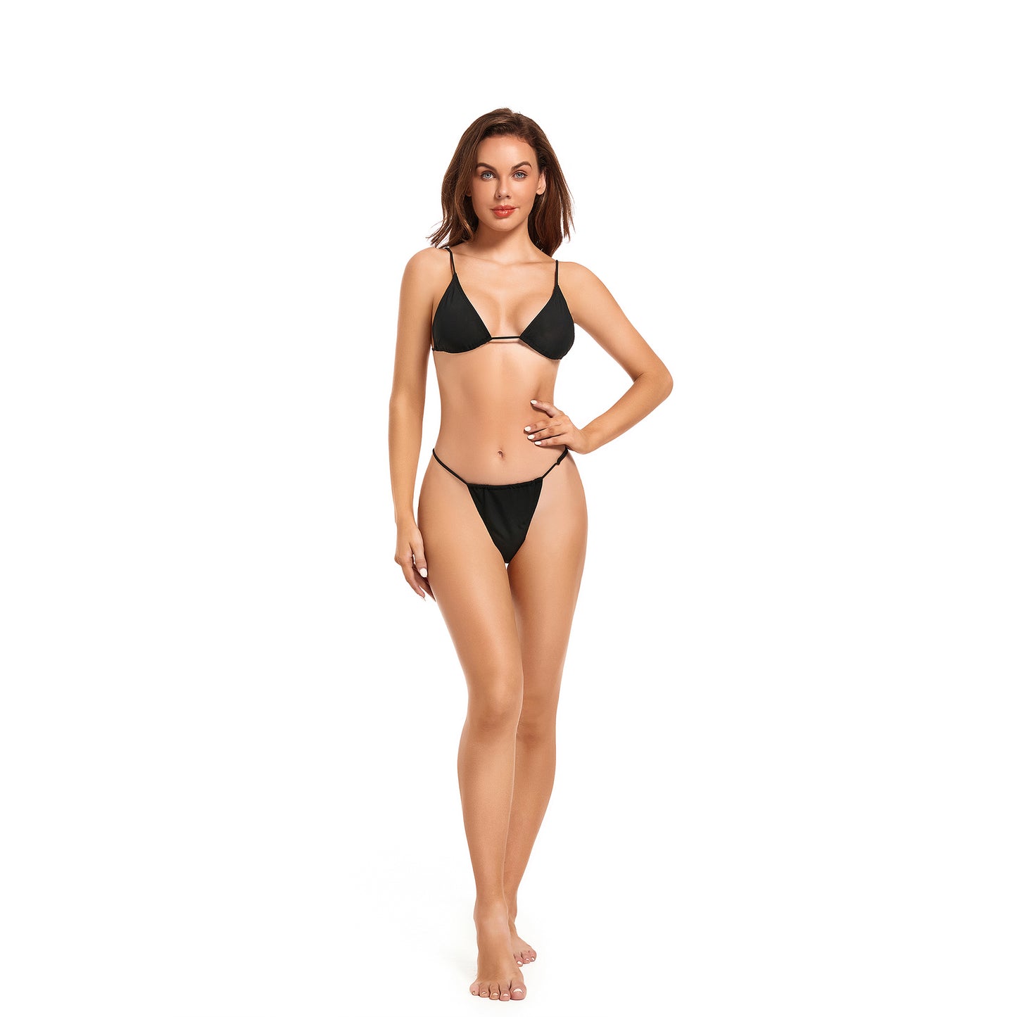 Tan Through Bikini Set - Lagoon Serenity