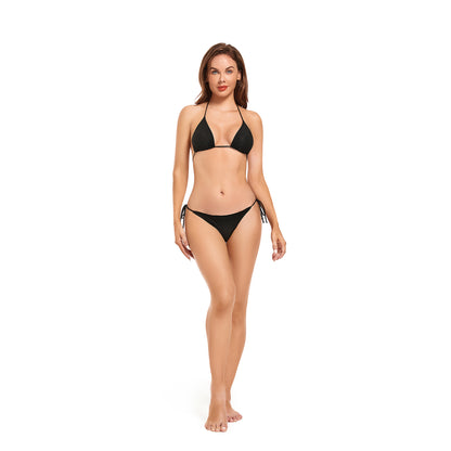 Tan Through Bikini Set - Sunlit Ripple