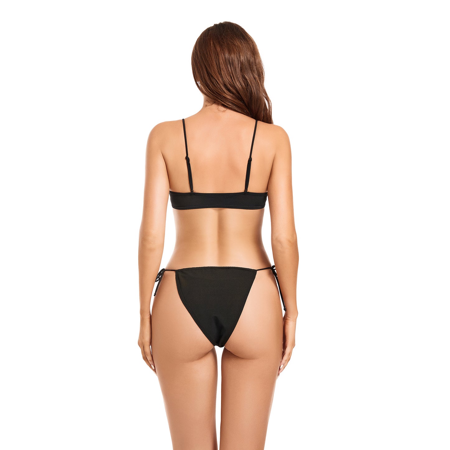 Tan Through Bikini Set - Tide Dancer