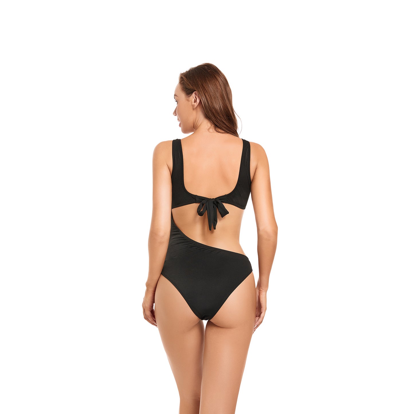 Tan Through Bikini One-Piece - Wave Caress